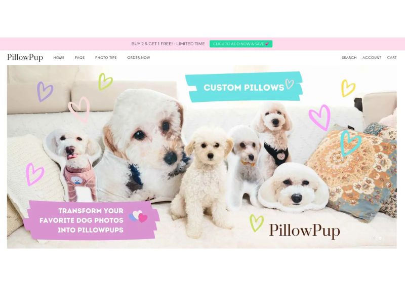 PillowPup tập trung vào một thị trường ngách thú cưng