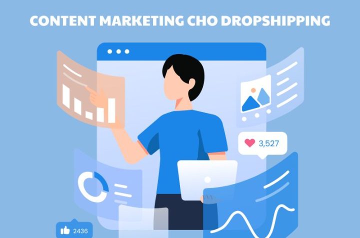 content marketing cho dropshipping