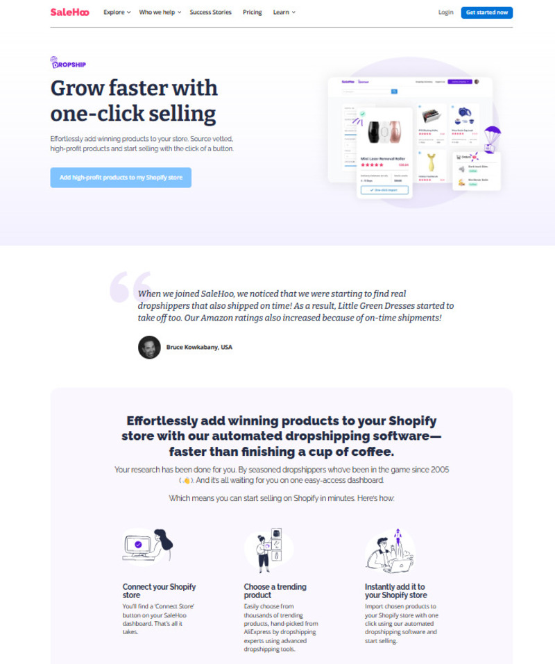 Dropshipping Suppliers tại Mỹ
